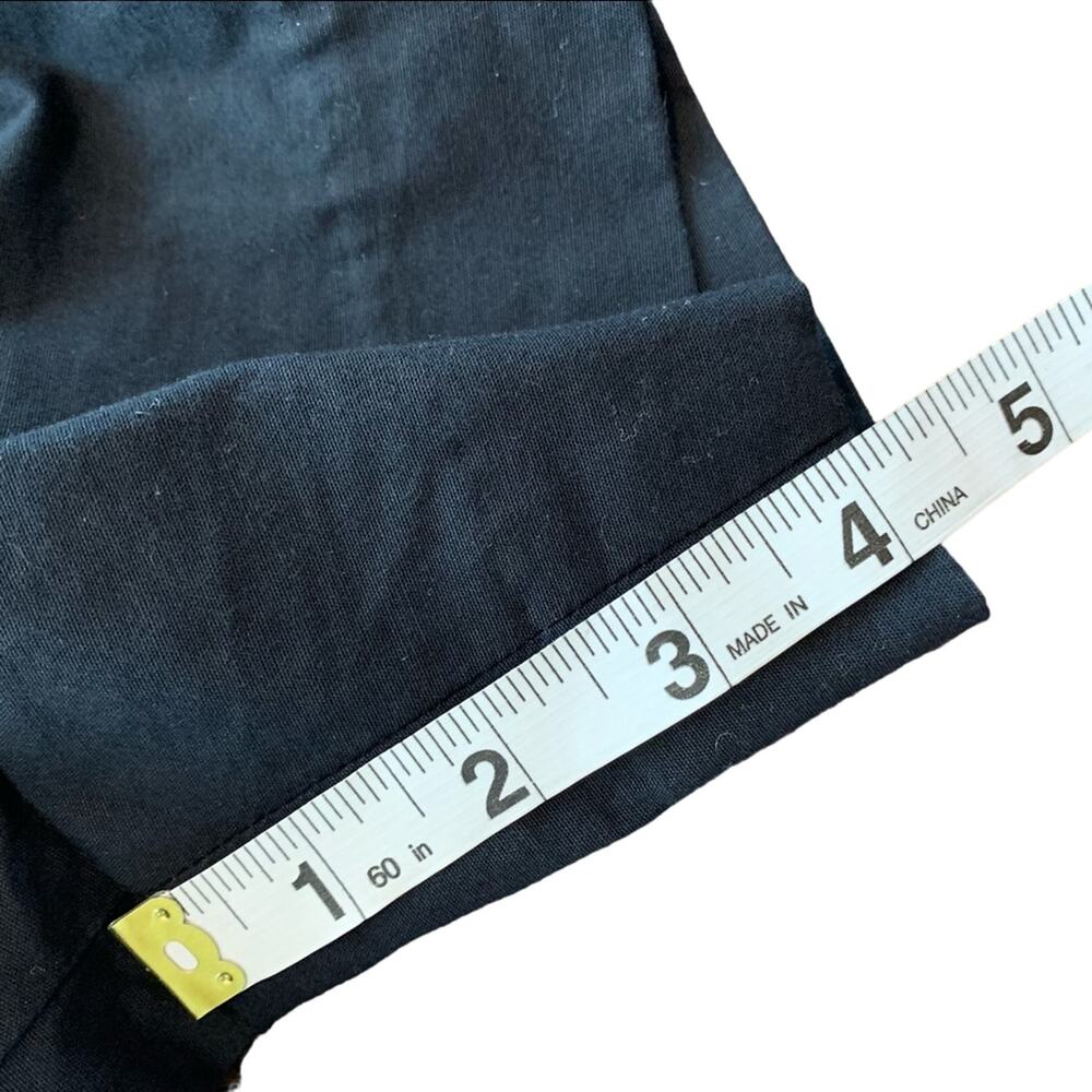 Marc by Marc Jacobs Pleated 4" Wrap Skort Shorts Cotton Spandex Navy Blue US 6 - Picture 11 of 12